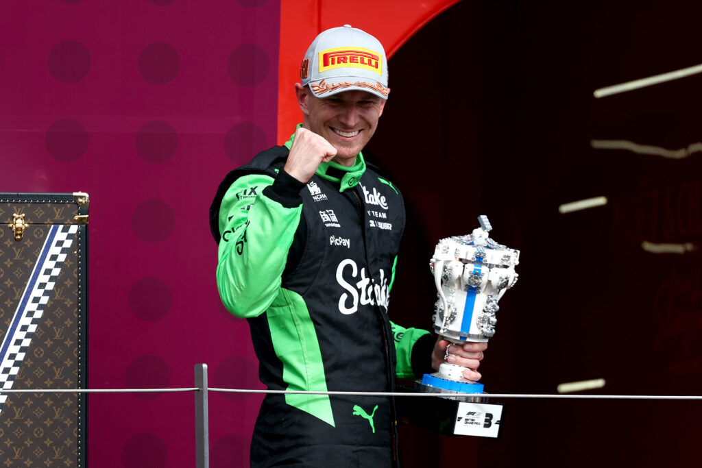 Formel 1 Nico Hülkenberg Podest Sauber Silverstone 2025