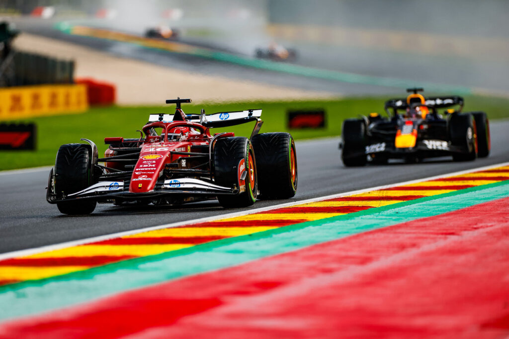 Formel 1 Charles Leclerc Ferrari Spa 2025