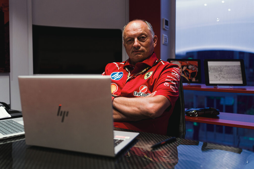 Formel 1 Frederic Vasseur Ferrari Spa 2025
