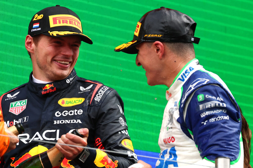 Formel 1 Max Verstappen und Isack Hadjar Zandvoort 2025
