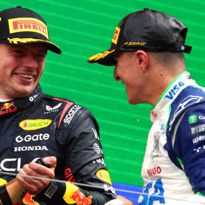 Formel 1 Max Verstappen und Isack Hadjar Zandvoort 2025