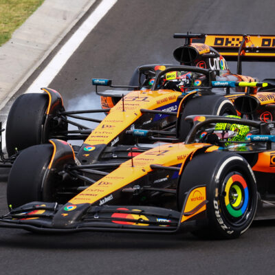 Formel 1 Lando Norris und Oscar Piastri McLaren Ungarn 2025