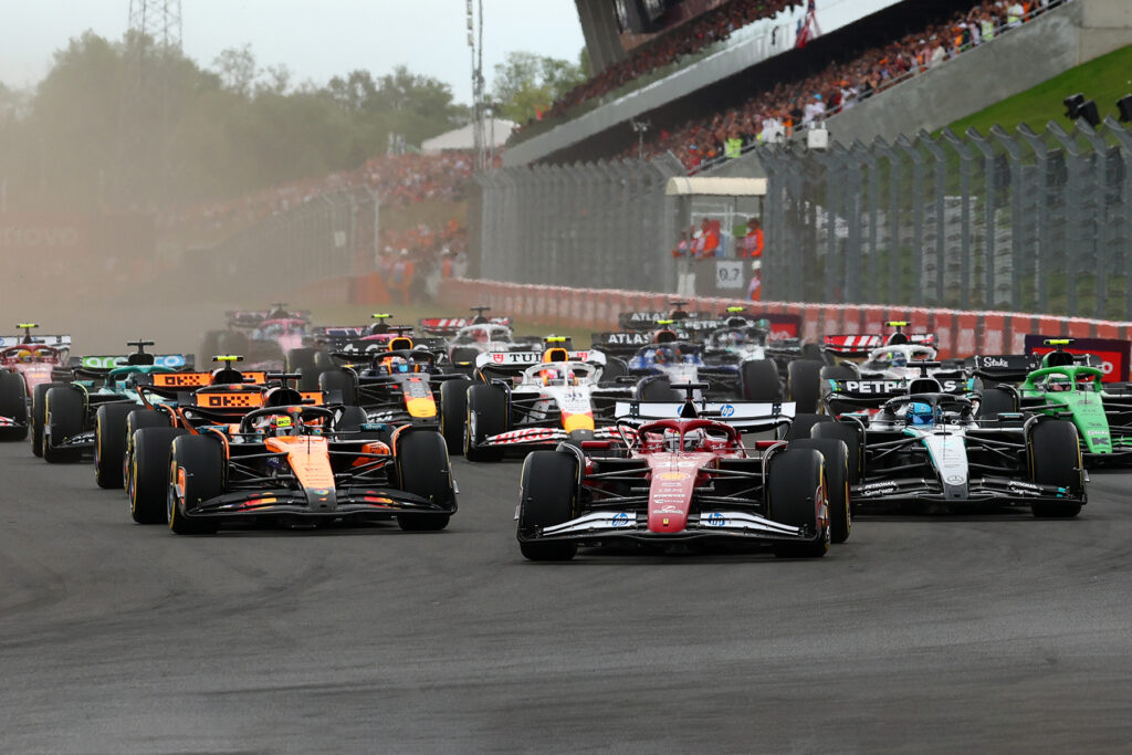 Formel 1 Ungarn GP Start 2025
