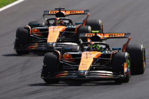 Formel 1 Lando Norris und Oscar Piastri McLaren Monza Italien 2025