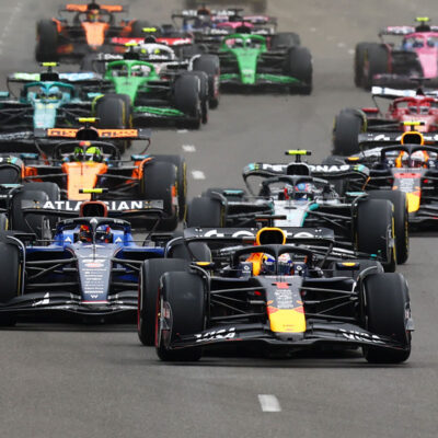 Formel 1 Baku Aserbaidschan Start 2025