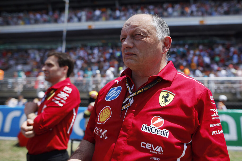 Formel 1 Frederic Vasseur Ferrari 2025