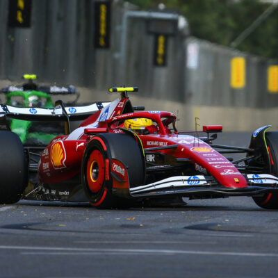 Formel 1 Lewis Hamilton Ferrari Baku Aserbaidschan 2025