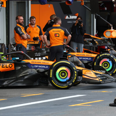 Formel 1 Norris Piastri McLaren Baku Aserbaidschan 2025
