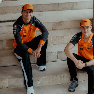 Formel 1 Lando Norris und Oscar Piastri McLaren Aserbaidschan 2025