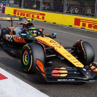 Formel 1 Lando Norris McLaren Baku Aserbaidschan 2025