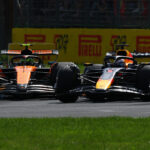 Formel 1 Max Verstappen Red Bull und Lando Norris McLaren Monza Italien 2025