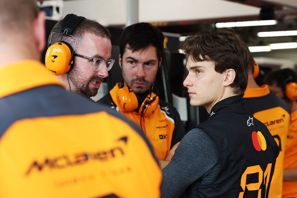 Formel 1 Oscar Piastri McLaren Singapur 2025