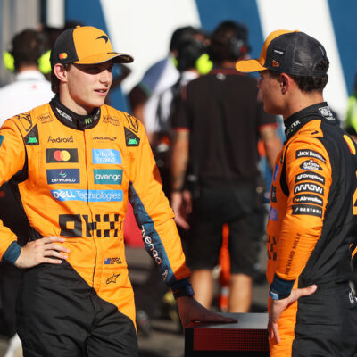 Formel 1 Oscar Piastri und Lando Norris McLaren Monza Italien 2025
