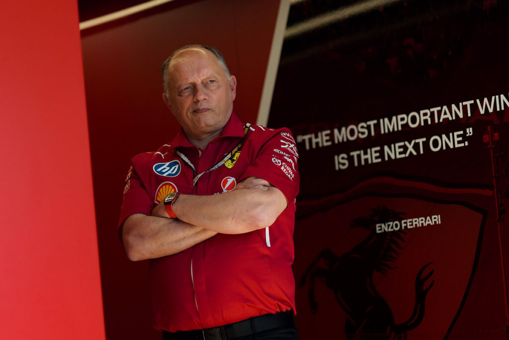 Formel 1 Frederic Vasseur Ferrari 2025