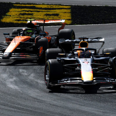 Formel 1 Max Verstappen Red Bull und Lando Norris McLaren Monza Italien 2025