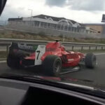 Michael Schumacher Fake-Ferrari auf der Autobahn