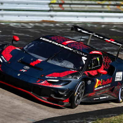 Max Verstappen Ferrari 296 GT3 auf der Nordschleife 2025
