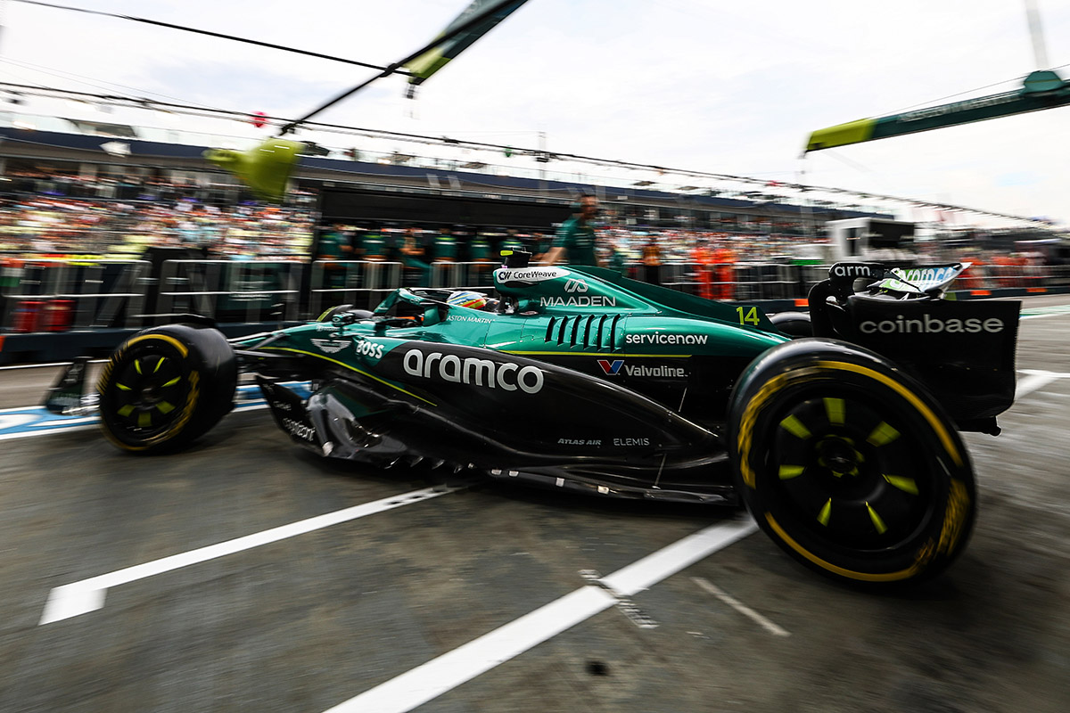 Formel 1 Fernando Alonso Aston Martin Singapur 2025