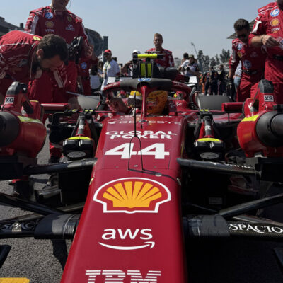 Formel 1 Lewis Hamilton Ferrari Mexiko 2025