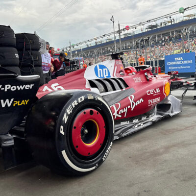 Formel 1 Charles Leclerc Ferrari Singapur 2025