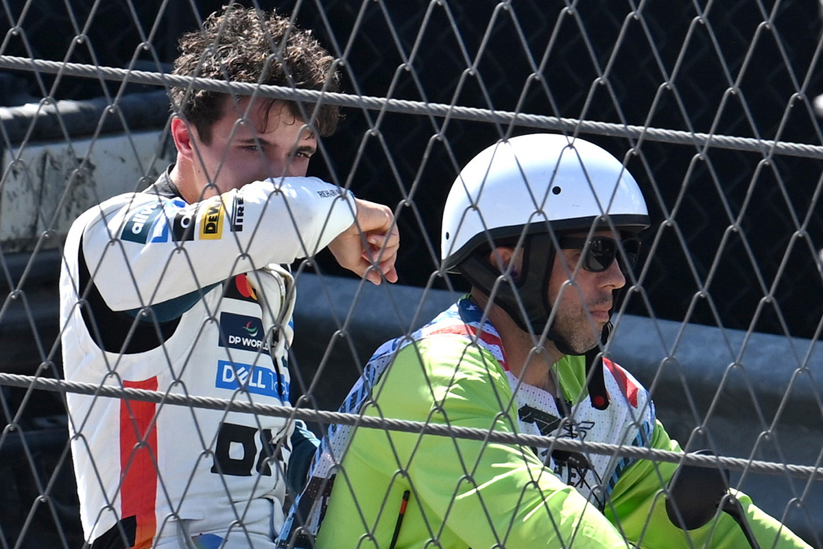 O Truque da McLaren na Largada: O Que a Fita Adesiva Revela Sobre o Nervosismo de Norris na Luta pelo Título