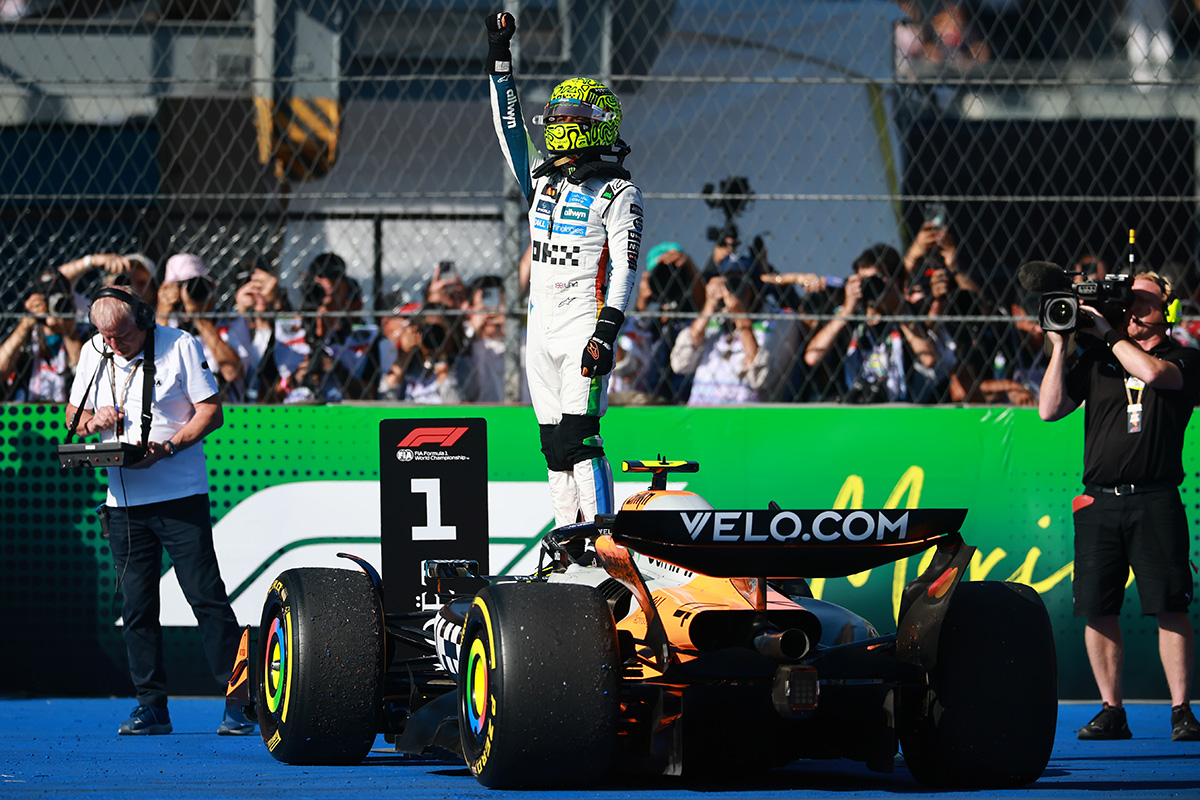 Formel 1 Lando Norris McLaren Mexiko 2025