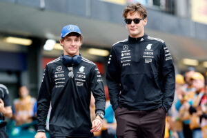 Formel 1 Kimi Antonelli und George Russell Mercedes 2025