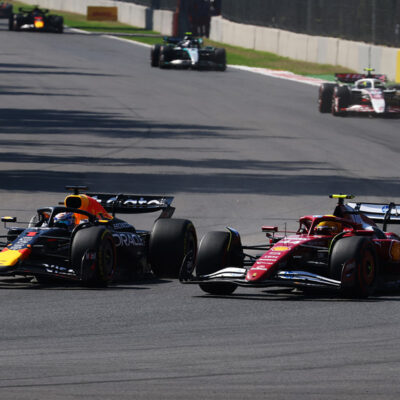 Formel 1 Max Verstappen und Lewis Hamilton Mexiko 2025