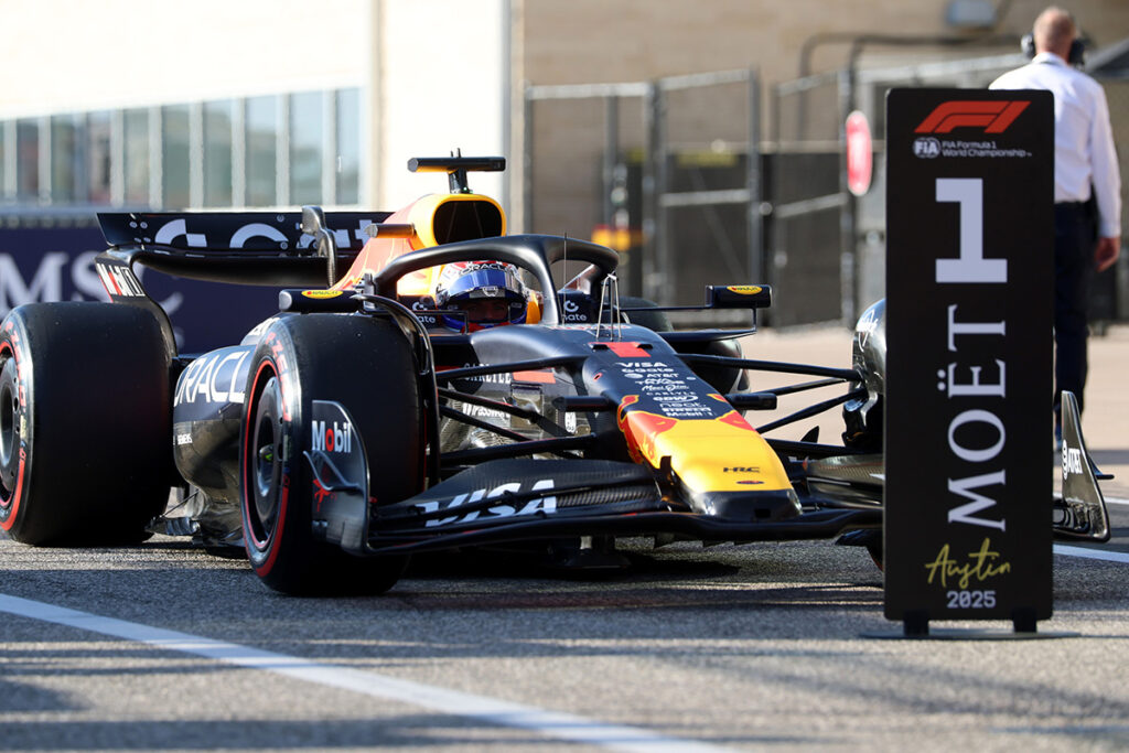 Formel 1 Max Verstappen USA GP Quali in Austin 2025