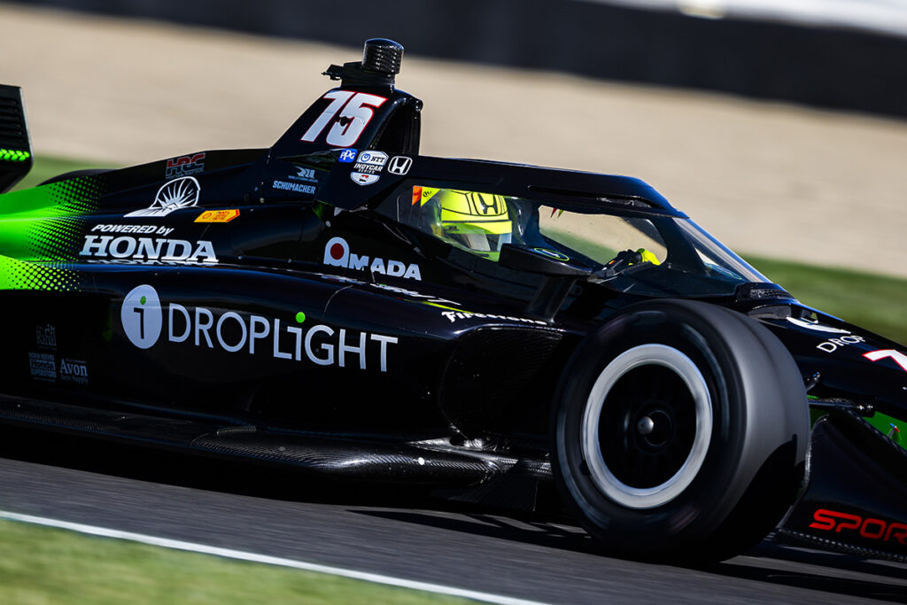 Mick Schumacher Indycar Rahal Letterman Lanigan Racing Honda Test Indianapolis 2025