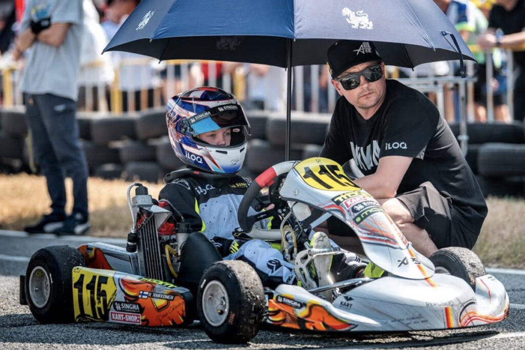 Robin und Kimi Raikkönen