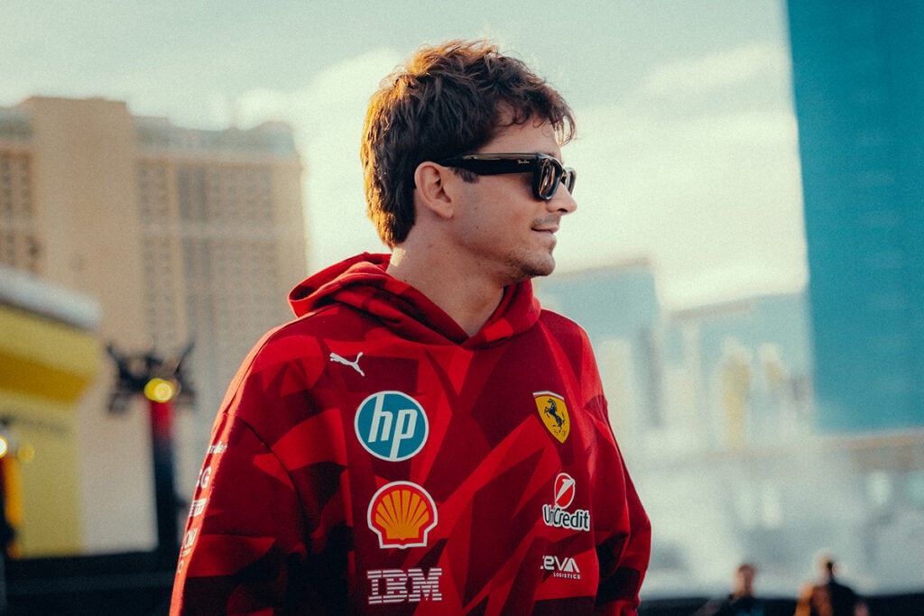 Formel 1 Charles Leclerc Ferrari Las Vegas 2025