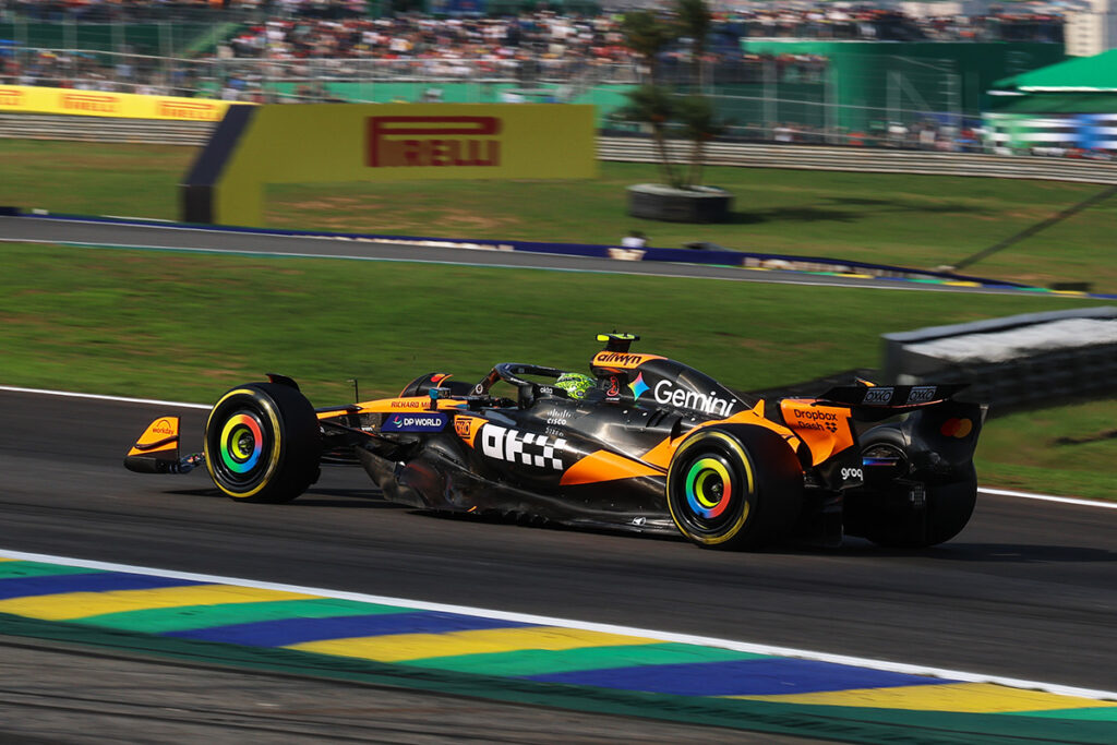 Formel 1 Lando Norris McLaren Brasilien 2025