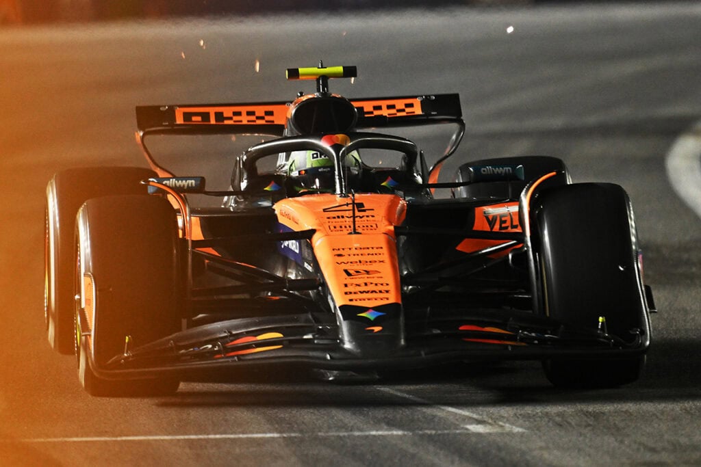 Formel 1 Lando Norris McLaren Las Vegas 2025