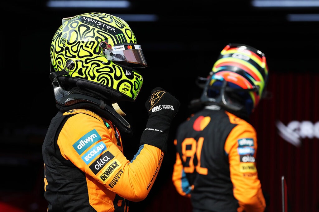 Formel 1 Lando Norris McLaren Brasilien 2025
