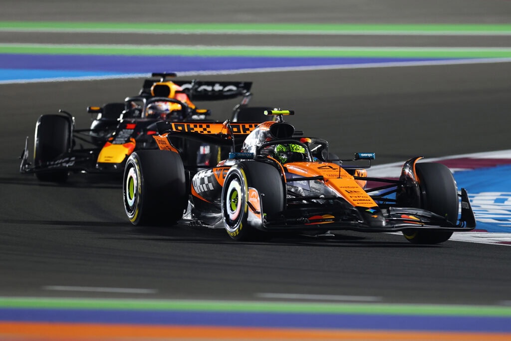 Formel 1 Lando Norris McLaren Max Verstappen Red Bull Katar 2025