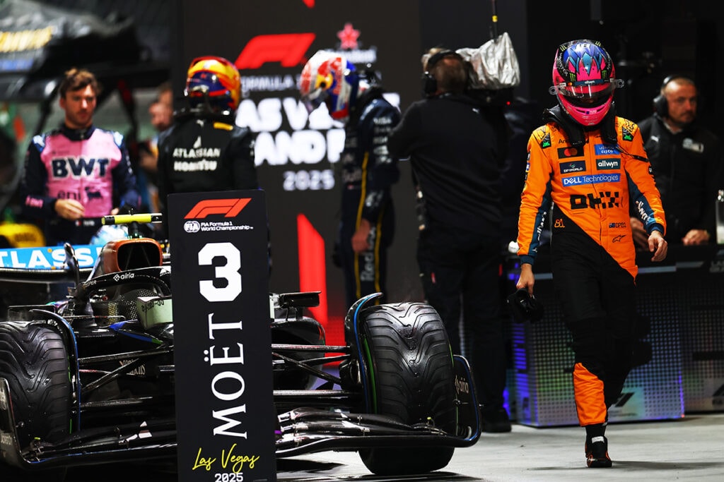 Formel 1 Oscar Piastri McLaren Las Vegas 2025