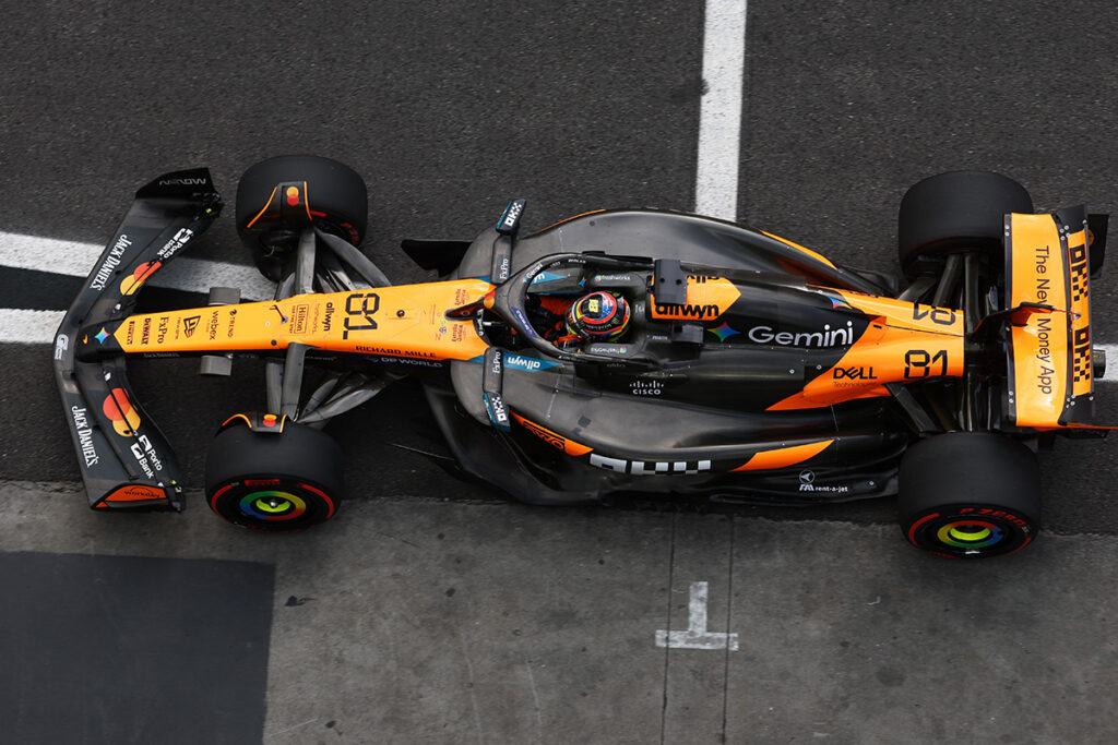 Formel 1 Oscar Piastri McLaren Brasilien 2025