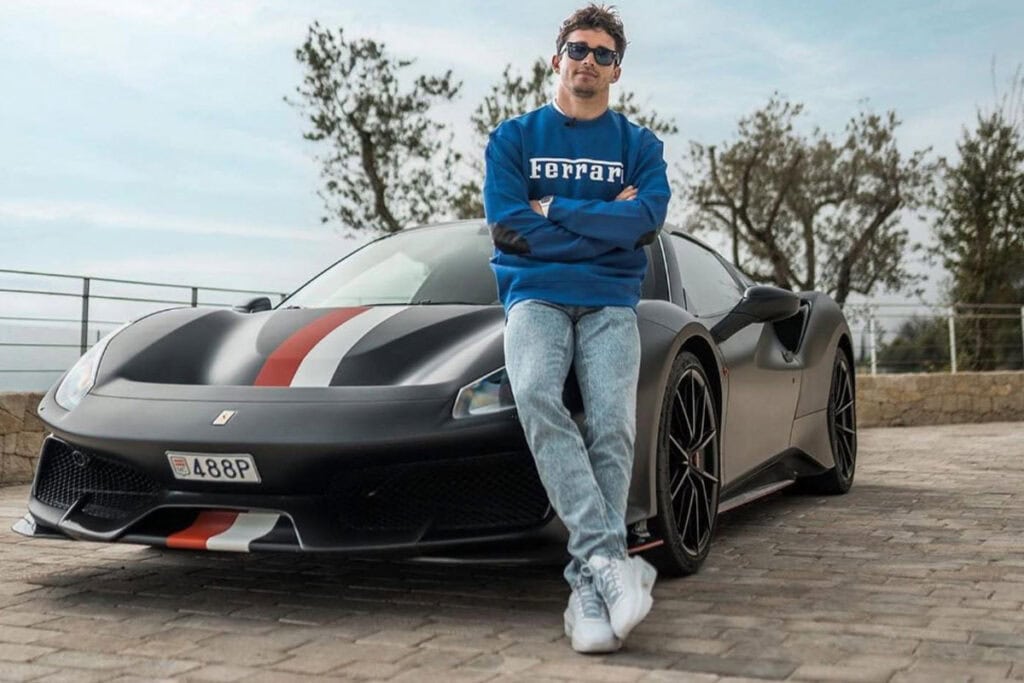 Charles Leclerc, Ferrari 488 Pista Spider, Credit: EA Sports