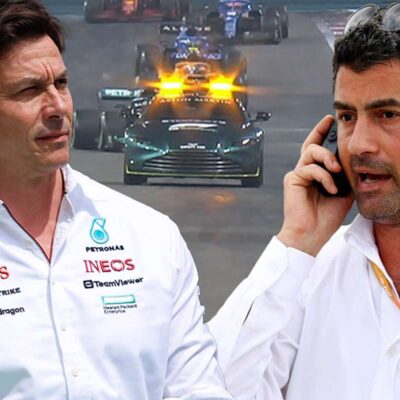 Toto Wolff und Michael Masi, Credit: Montage