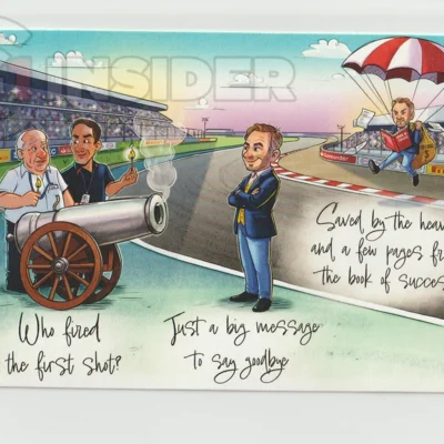 Bernie Ecclestone, Weihnachtskarte 2025