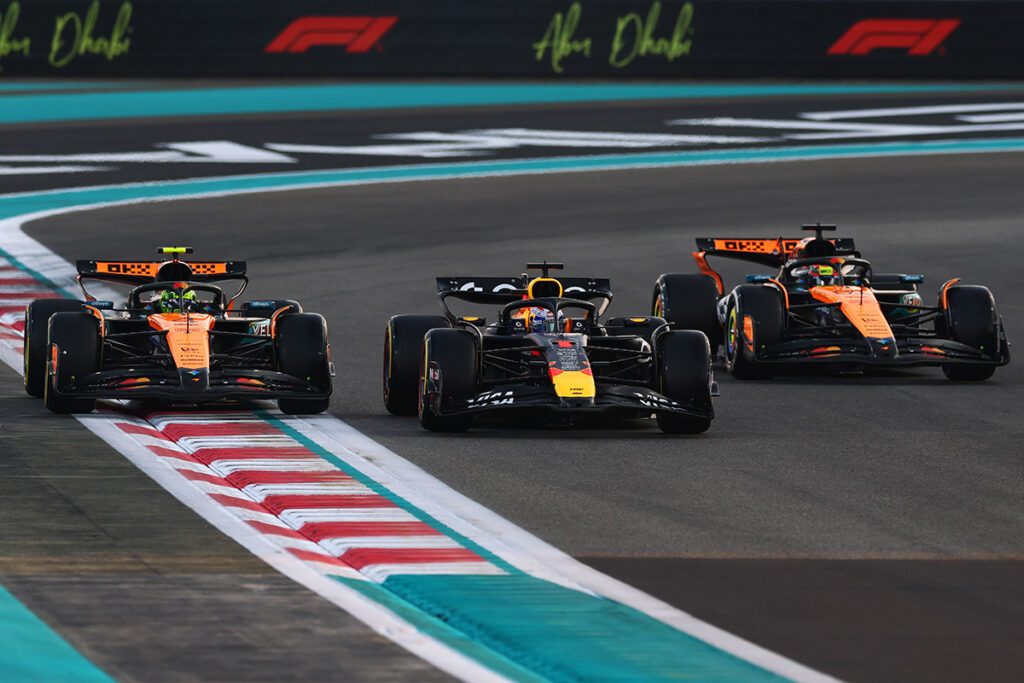 Formel 1 Lando Norris Max Verstappen Oscar Piastri Abu Dhabi 2025