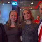 Nick Heidfeld (l.) und Heinz-Harald Frentzen (r.) mit ihren Töchtern, Credit: lea_frentzen / Instagram