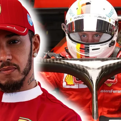 Lewis Hamilton, Sebastian Vettel, Ferrari, Credit: Ferrari