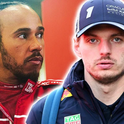 Lewis Hamilton, Max Verstappen, Credit: Ferrari / Red Bull Content Pool