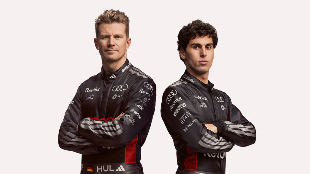 Formel 1 Audi Nico Hülkenberg und Gabriel Bortoletto