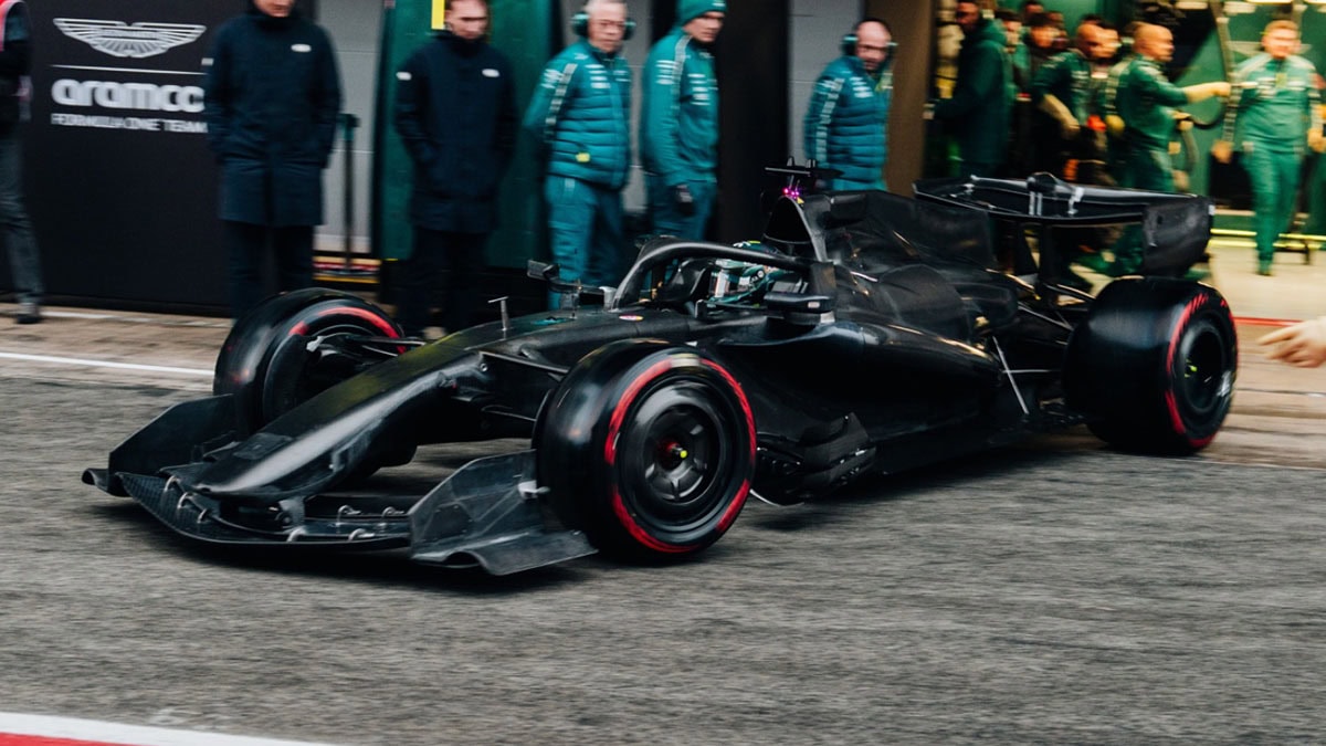 Formel 1 Aston Martin Barcelona Test 2026