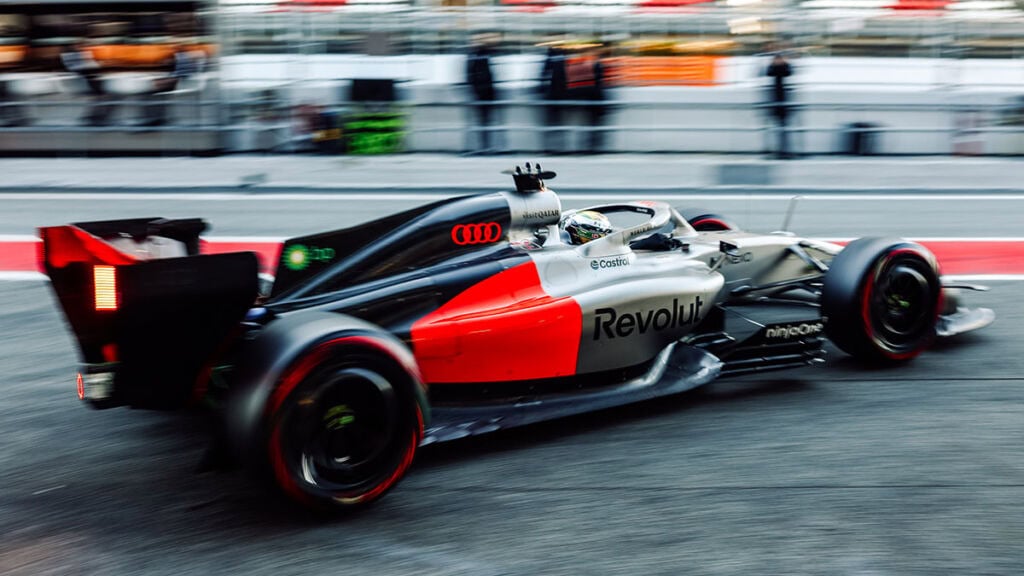 Formel 1 Gabriel Bortoletto Audi Barcelona Test 2026