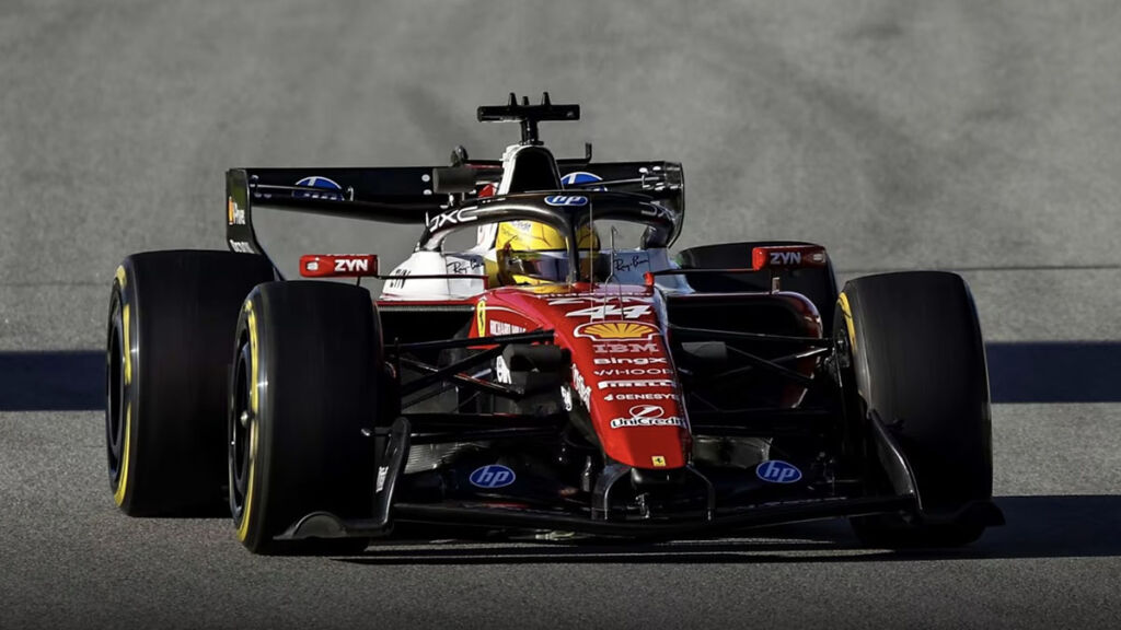 Formel 1 Lewis Hamilton Ferrari Barcelona Test 2026