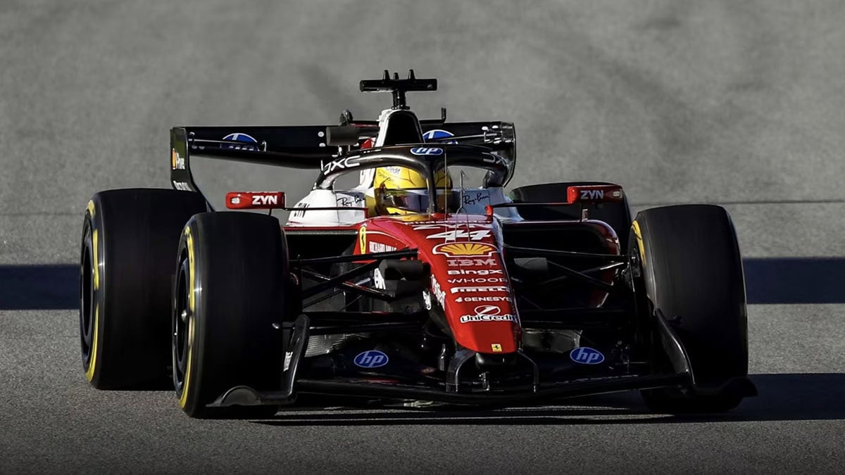 Formel 1 Lewis Hamilton Ferrari Barcelona Test 2026